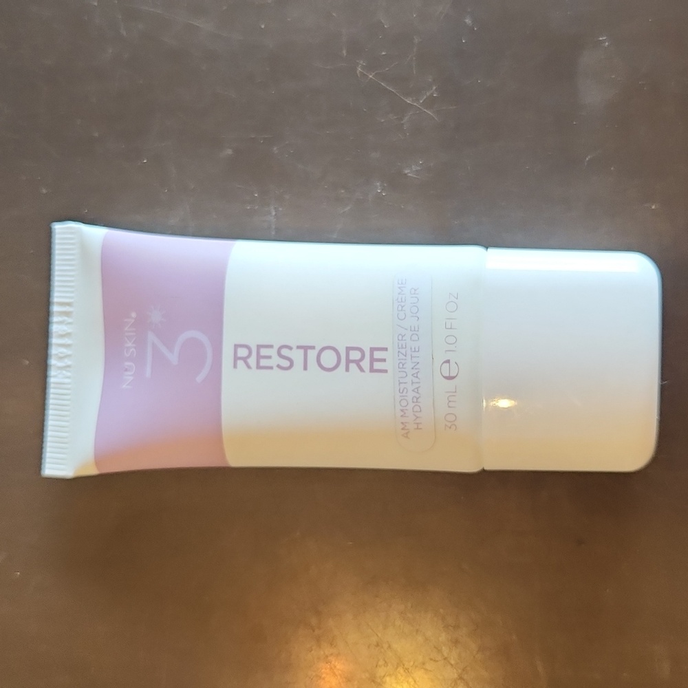 Nu Skin NuSkin Restore AM Moisturizer Refresh Renew Youthful Healthy 30ml NEW